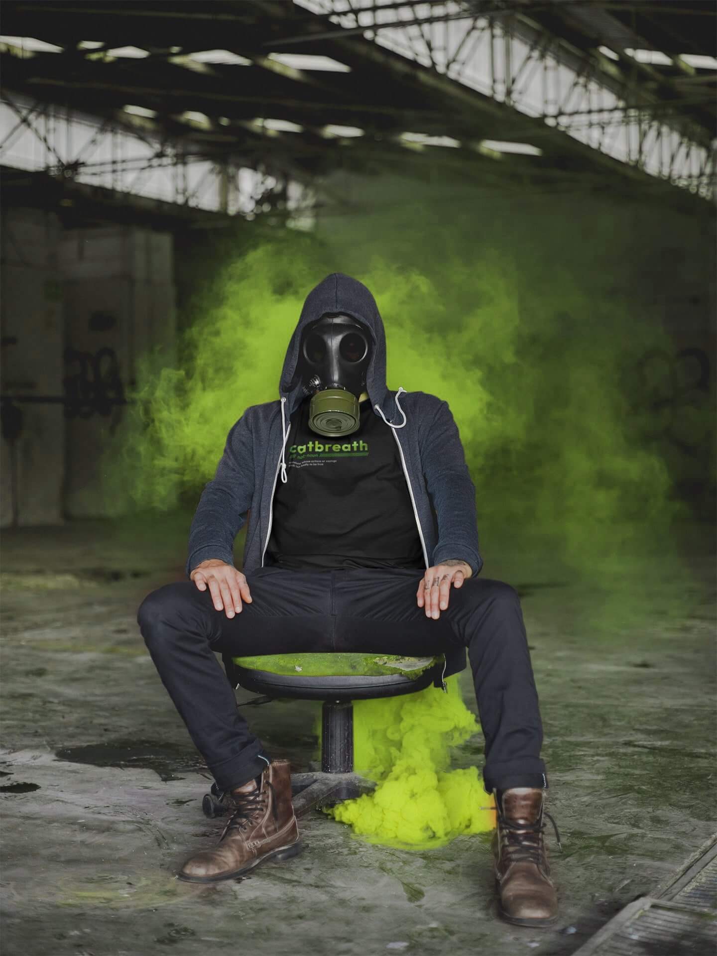 Catbreath unisex t-shirt for the ones who smell the nonsense