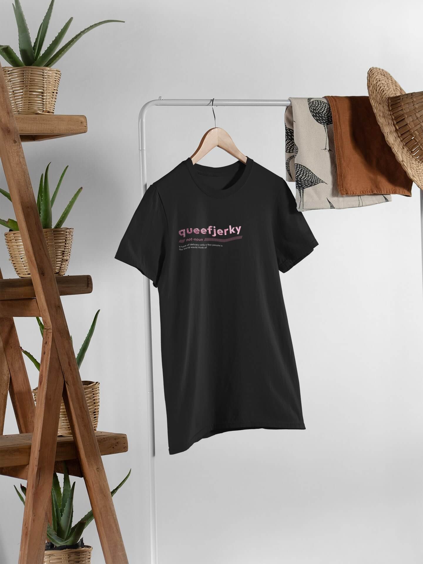 Queefjerky unisex t-shirt for the ones with questionable taste and great humor