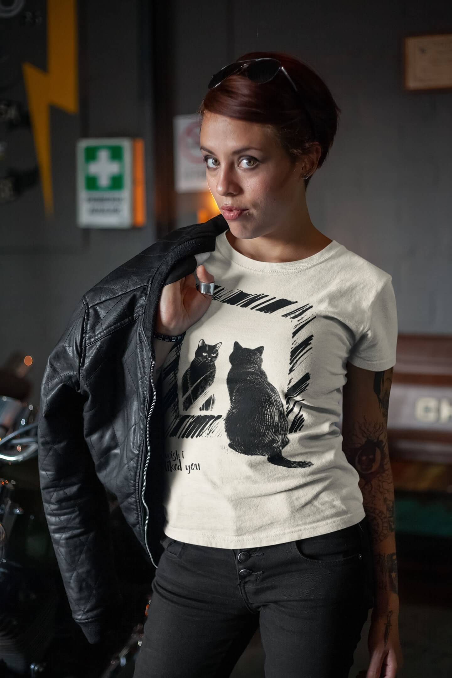 Wish I liked you unisex t-shirt for the honest, selective, and emotionally efficient